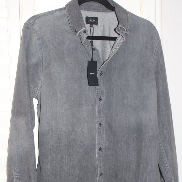 Joe's Collection Long Sleeve Button Down Size S - Picture 2 of 5